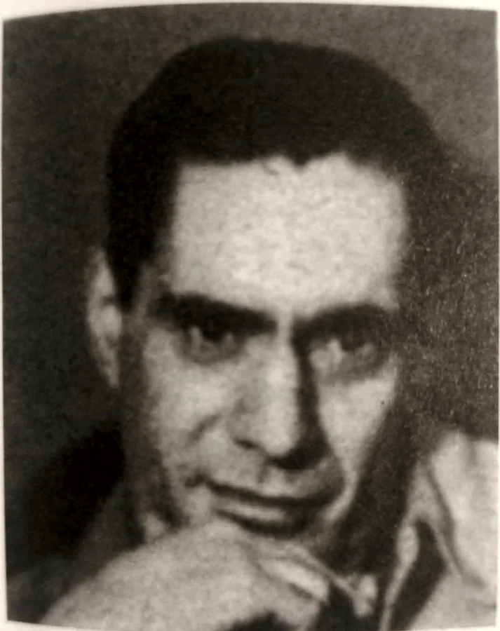 Retrato fotográfico de Joaquim Gomes Monteiro, de mão no queixo